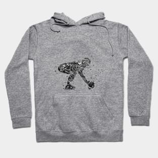 Rugby player Hoodie